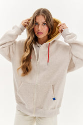 Geschmack des Sonnenuntergangs Unzipped Sweatshirt
